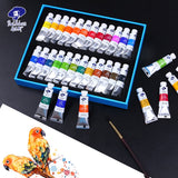 Paul Rubens 5ML Tubes WaterColor Paint 18/24/36 Colors Set Pigment for Beginners Drawing Art Supplies Stationery Hobbyist Studen