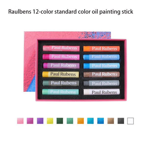 Artists' Oil Pastels Set,Professional Soft Oil Pastels 36 Assorted