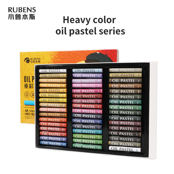 Paul Rubens Oil Pastels 36 Pastel Colors Kit with Drawing Papers, Arti —  CHIMIYA