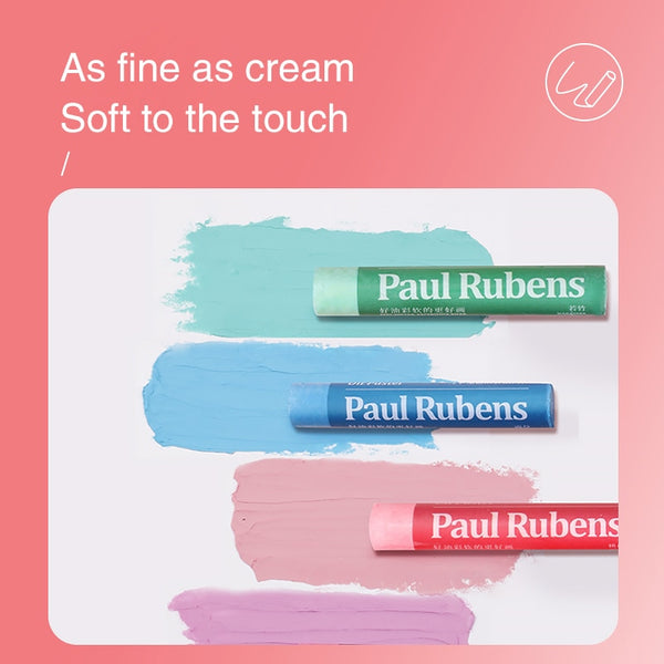 Paul Rubens Artists Soft Oil Pastels 36 Glitter Colors Set to add