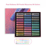 AOOKMIYA  Paul Rubens BOX Oil Pastels Painting Crayon Box Set Macaron 36 Colors White Drawing Pen School Art Stationery Supplies for Artist