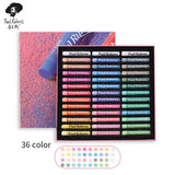 AOOKMIYA  Paul Rubens BOX Oil Pastels Painting Crayon Box Set Macaron 36 Colors White Drawing Pen School Art Stationery Supplies for Artist