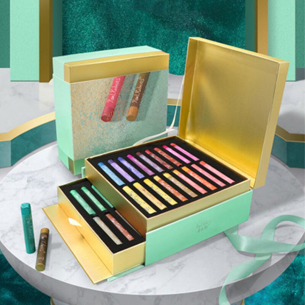 AOOKMIYA Paul Rubens Pearlescent Oil Pastel 24/36 Color Set Oily Graffiti Soft Crayon Artist Painting Professional Art Supplies