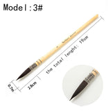 AOOKMIYA  Paul Rubens BOX Professional Watercolor Paint Brush Wash/Mop Round Squirrel Hair Paint Brush for Fine Detailing Acrylic Gouache Oil