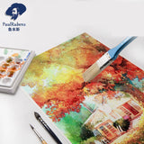 AOOKMIYA Paul Rubens Professional Watercolor Paper 50% Cotton 300g 8k /16k Thickened Fine/Rough Grain Painting Art Supplies