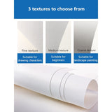 AOOKMIYA Paul Rubens Professional Watercolor Paper 50% Cotton 300g 8k /16k Thickened Fine/Rough Grain Painting Art Supplies