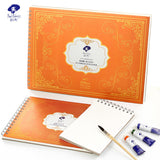 AOOKMIYA  Paul Rubens BOX Sketchbook Watercolor Paper Hand Painted Book Notepad School Supplies 50% Cotton 20 Sheets for Artist Art Supplies