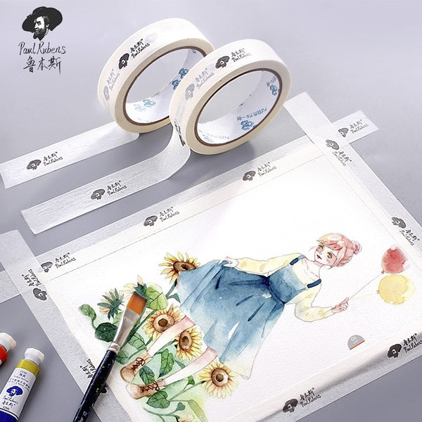 AOOKMIYA  Paul Rubens BOX Washi Tape Anime Kawaii Professional Painting Watercolor Supplies 2.5cm*20m School Art Set for Adults and Artists