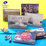 AOOKMIYA Paul Rubens Watercolor Book 32k/16k/8k 50% Cotton 300gsm Professional Painting Paper 20 Sheets Papel Para Acuarela Art Supplies