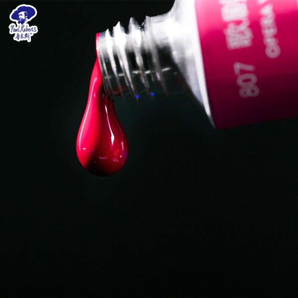 AOOKMIYA  Paul Rubens BOX Watercolor Paint 14 Vibrant Neon Colors 5ml Each Tube Opera Series Fluorescence Pigment for Aquarelle Art Supplies