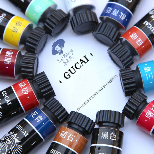 AOOKMIYA Paul Rubens Watercolor Paint Set Drawing Tube Professional Paints Gouache 12ml 24Colors Adults Coloring Art Supplies for Artists