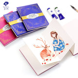 AOOKMIYA Paul Rubens Watercolor Paper A4 Sketchbook Painting Pad Portable Drawing Notebook Adult Coloring Books Art Supplies for Artist