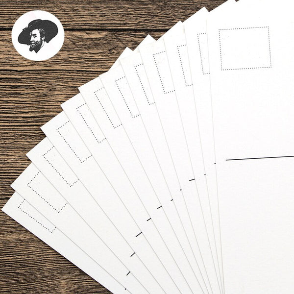 AOOKMIYA  Paul Rubens BOX Watercolor Paper Postcards Set Blank Coloring Thank You Bulk Mailing Art Stationary Supplies for Artist Amazing Gift