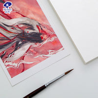 AOOKMIYA  Paul Rubens BOX Watercolor Paper Sketchbook 50% Cotton 300g 4k/8k/16k 10 Sheets Sketch Aquarelle Drawing Paper Artist Art Supplies