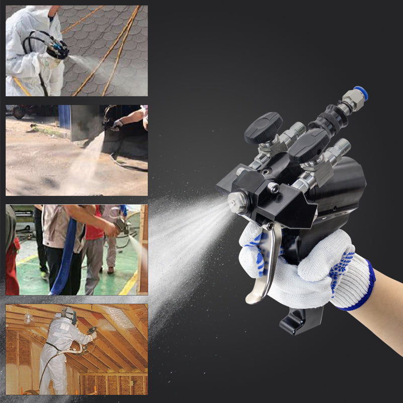 AOOKMIYA Polyurethane Foam Spray Gun P2 Air Purge PU Foaming Injection