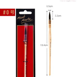 Professional Watercolor Paint Brushes Round Squirrel Hair Brush Art Painting Brushes for Artistic Watercolor Gouache Wash Mop