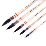 Professional Watercolor Paint Brushes Round Squirrel Hair Brush Art Painting Brushes for Artistic Watercolor Gouache Wash Mop