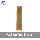 AOOKMIYA  Pual Rubens Masking Fluid White Liquid Acrylic Pigment and Eraser Set Drawing Watercolor Supplies Gouche Paint for Artist