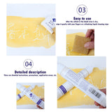 AOOKMIYA  Pual Rubens Masking Fluid White Liquid Acrylic Pigment and Eraser Set Drawing Watercolor Supplies Gouche Paint for Artist