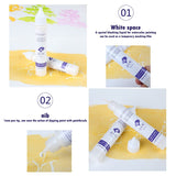 AOOKMIYA  Pual Rubens Masking Fluid White Liquid Acrylic Pigment and Eraser Set Drawing Watercolor Supplies Gouche Paint for Artist