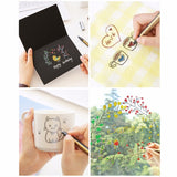 STA 2MM Metallic Marker Pen Permanent Art Marker Pen DIY Scrapbooking Crafts Paint For Stationery School Supplies