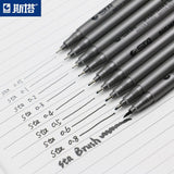 STA 9Pcs/Lot Waterproof Black Micron Sketch Markers Pen Hook Liner Pen for Drawing  Manga Comic Brush Pen Art Supplies