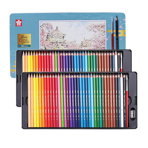 72/48/36/24/12 Professional Oil Color Pencil Set Watercolor