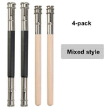Single/double-end pencil extension set color lead charcoal sketch pencil extension rod metal/wood art student pencil extension