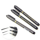 Sketch Brush Pen Set 3 pcs/Lot Different Size Japan Material Art Marker Calligraphy Office Drawing Signature Art Pen