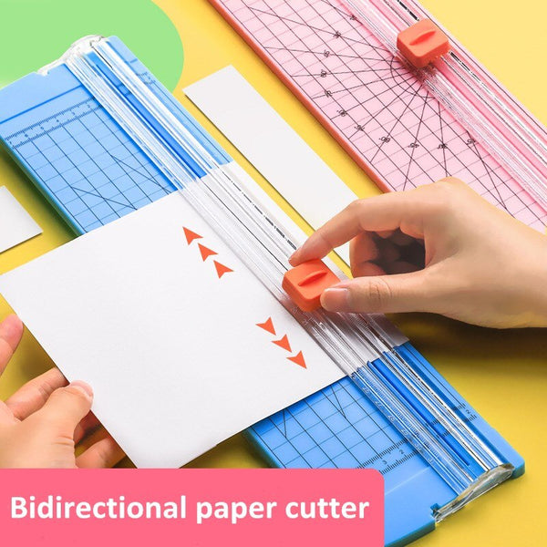 Small paper cutter A4 portable paper cutter cut manual cut photo