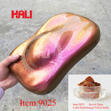 AOOKMIYA  Supply quality chameleon pigment 4 color shift chameleon powder color shift pearl pigment 1bag=1kg 49502 brown/red/violet.