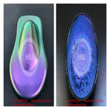 AOOKMIYA  Supply quality chameleon pigment 4 color shift chameleon powder color shift pearl pigment 1bag=1kg 49502 brown/red/violet.