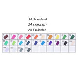 TOUCHFIVE 24 Color Art Markers Set Dual Brush Pens Graphic Art Pens Alcohol Based Sketch Ink For Drawing Manga Markers Art