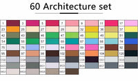 TOUCHFIVE Marker 30/40/60/80/168 Colors Art Markers Alcohol Based Maker Drawing Pen Set Manga Dual Headed Art Sketch Marker Pens