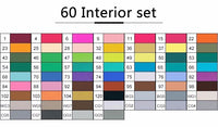 TOUCHFIVE Marker 30/40/60/80/168 Colors Art Markers Alcohol Based Maker Drawing Pen Set Manga Dual Headed Art Sketch Marker Pens