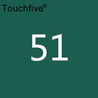 TOUCHFIVE Optional Color Dual Head Art Markers Brush Pen Alcohol Based Sketch Markers Manga Drawing Pens Art Supplies