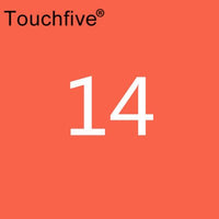 TOUCHFIVE Optional Color Dual Head Art Markers Brush Pen Alcohol Based Sketch Markers Manga Drawing Pens Art Supplies