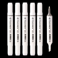 TOUCHNEW 0# Colorless Blender Marker Alcohol Based Ink Double Head Sketch Marker Set For Artist Manga Painting Blender Supplies