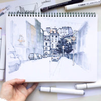 TOUCHNEW 12/30Color Cool Gray Marker Warm Gray Marker Set Dual Tips Alcohol Based Art Marker for Drawing Manga Mark Art Supplier