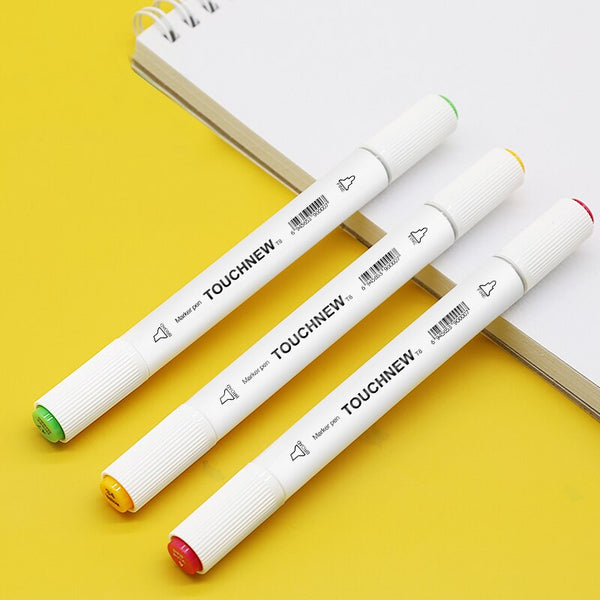 TOUCHNEW 6/12/30/40/60/80Color Soft bursh Markers Alcohol Based