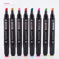TouchFIVE Art Marker 168 Colors Alcohol Double Headed sketch Marker For School Drawing Marker Animation Design School Supplies