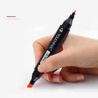 TouchFIVE Art Marker 168 Colors Alcohol Double Headed sketch Marker For School Drawing Marker Animation Design School Supplies