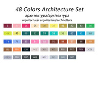 TouchFIVE Art Marker 168 Colors Alcohol Double Headed sketch Marker For School Drawing Marker Animation Design School Supplies