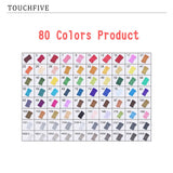 TouchFIVE Markers 60/80 Colors Manga Drawing Markers Pen Alcohol Based Dual Headed Sketch Oily marker Pen Art Supplies