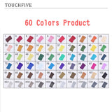 TouchFIVE Markers 60/80 Colors Manga Drawing Markers Pen Alcohol Based Dual Headed Sketch Oily marker Pen Art Supplies