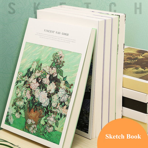 A3/a4/a5 Watercolor Paper 24 Sheets Hand Painted Sketch Drawing Decal  Watercolour Paper Pad Book Art Supplies Stationery - Sketchbooks -  AliExpress
