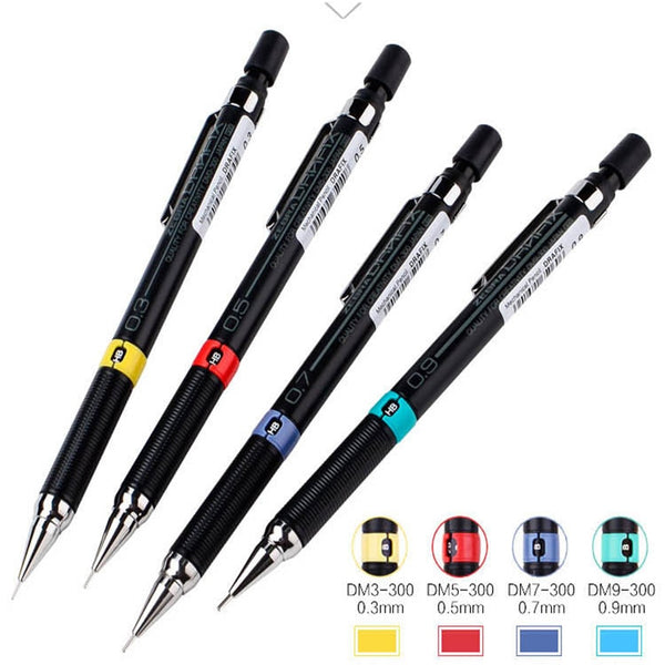 ZEBRA 0.3/0.5/0.7/0.9mm Graphite Drafting Drawing Automatic Mechanical Pencil For Sketch School Supplies Stationery