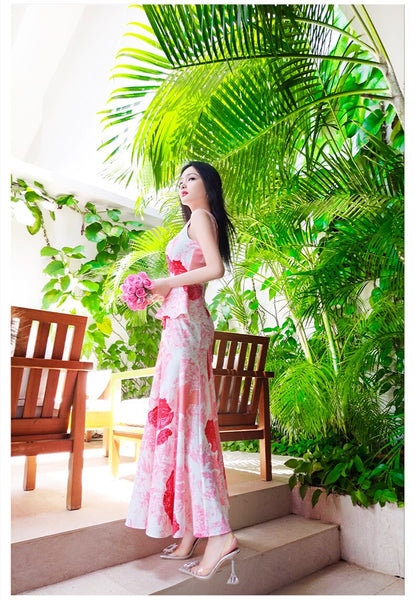 office summer pink dress Shop Elegant Pink Mesh Patchwork Dresses for Summer