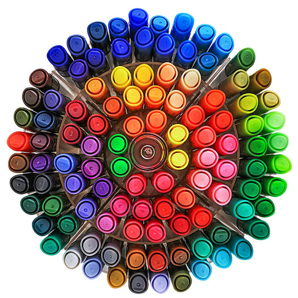 Deli 12/24 Colors Watercolor Pen Good Felt Tip Pen Drawing