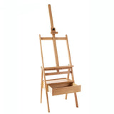Adjustable Wooden Sketch Easel for the Artist With Box Oil Paints Stand Easel for Drawing Painting Children's Easel Art Supplies